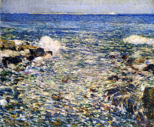  Frederick Childe Hassam Surf, Isles of Shoals - Canvas Print