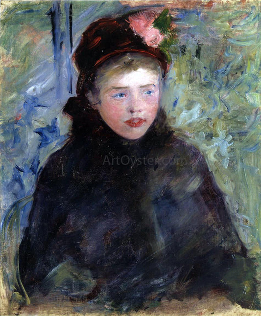  Mary Cassatt Susan in a Toque Trimmed with Two Roses - Canvas Print