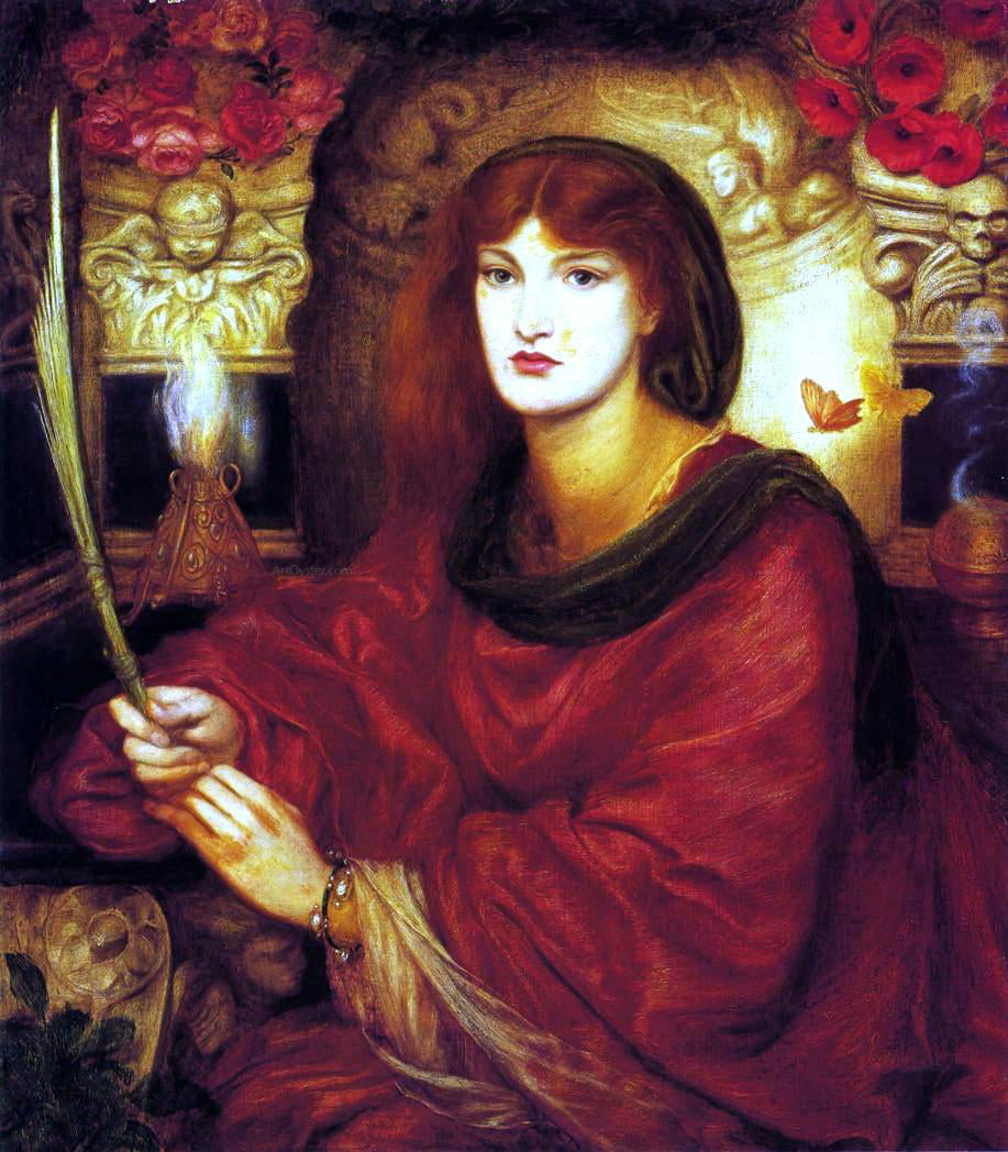  Dante Gabriel Rossetti Sybilla Palmifera - Canvas Print