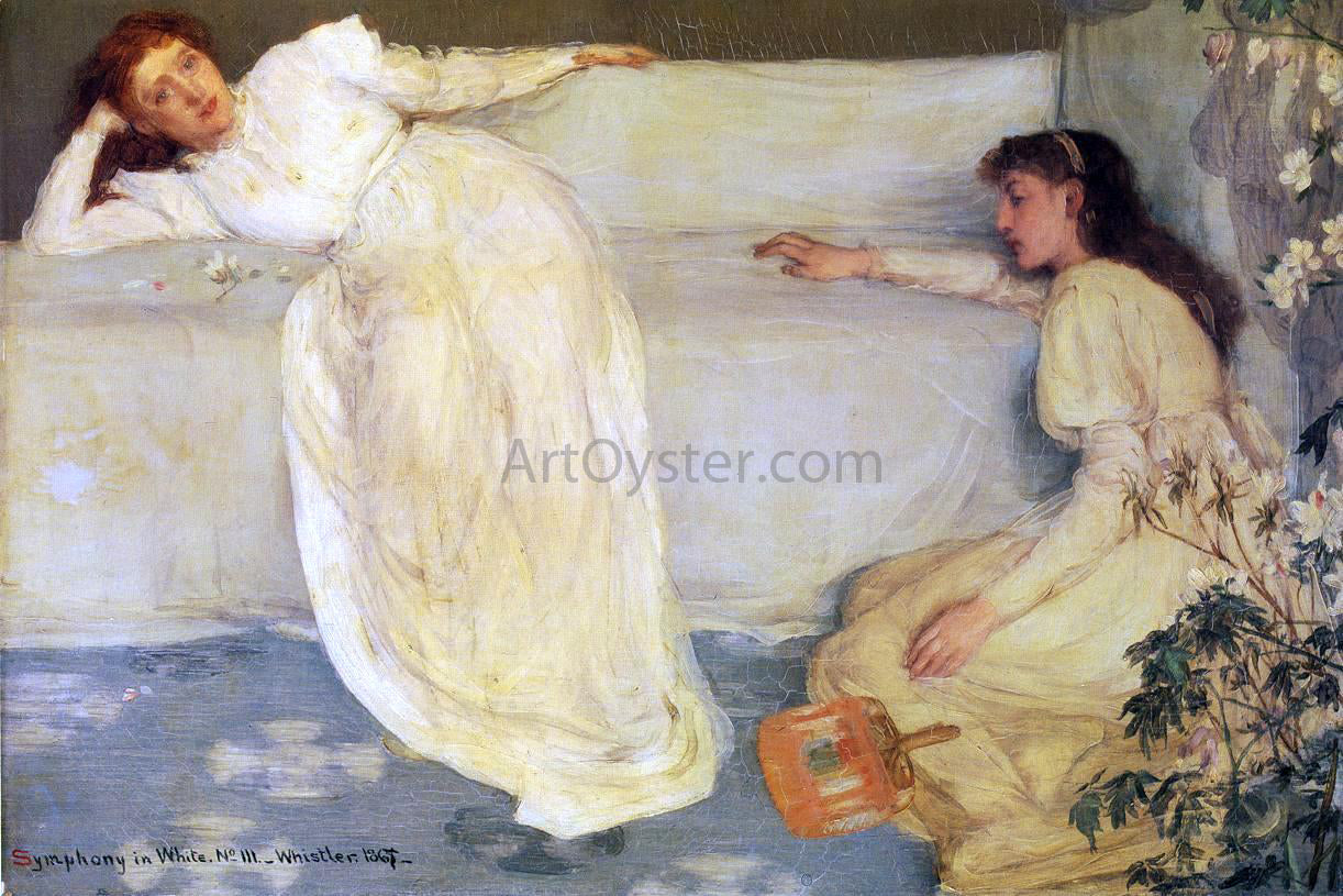  James McNeill Whistler Symphony in White, No. 3 - Canvas Print