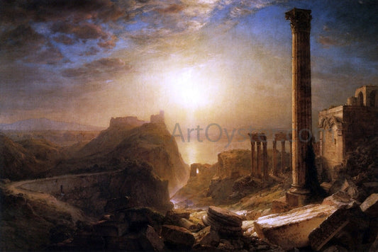  Frederic Edwin Church Syria by the Sea - Canvas Print