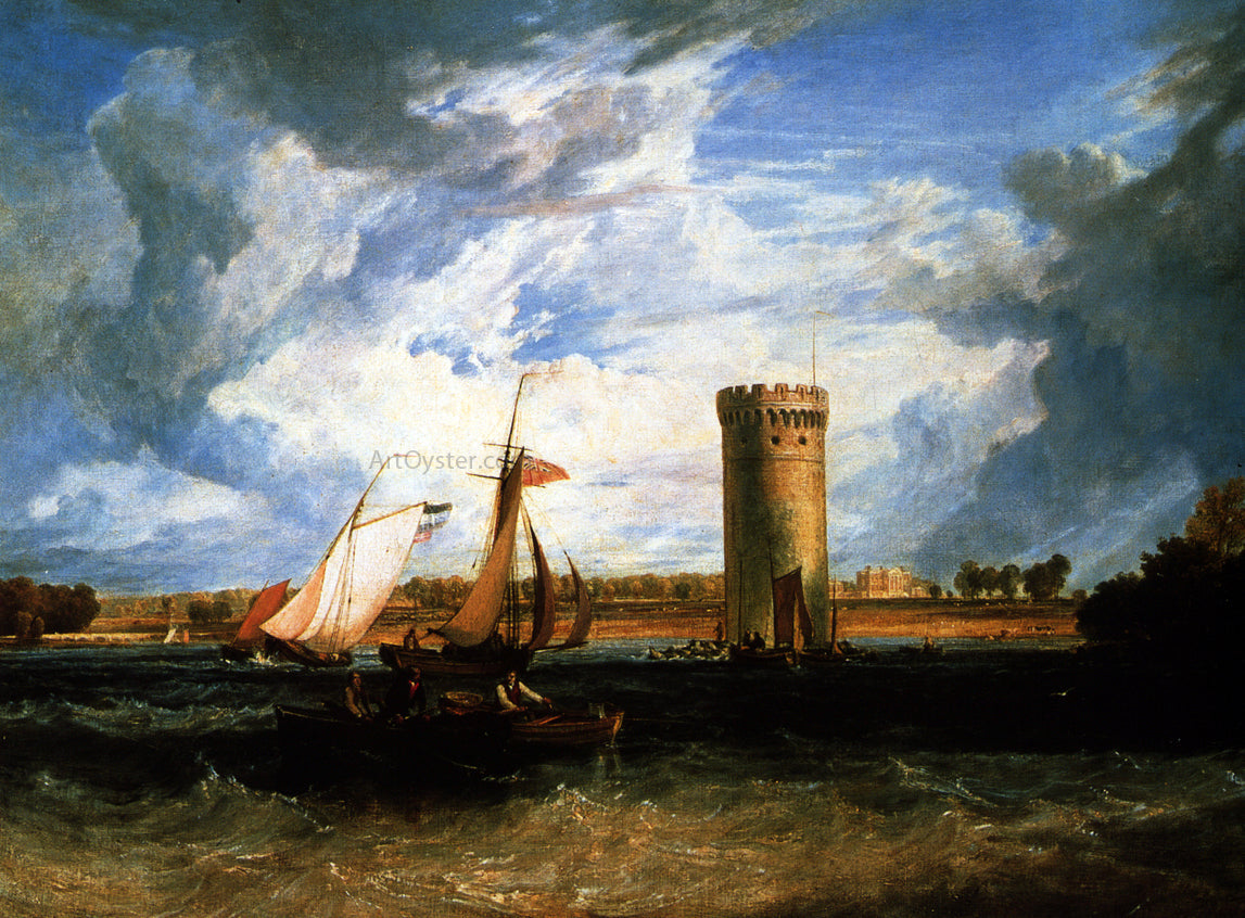  Joseph William Turner Tabley, the Seat of Sir J.F. Leicester - Canvas Print
