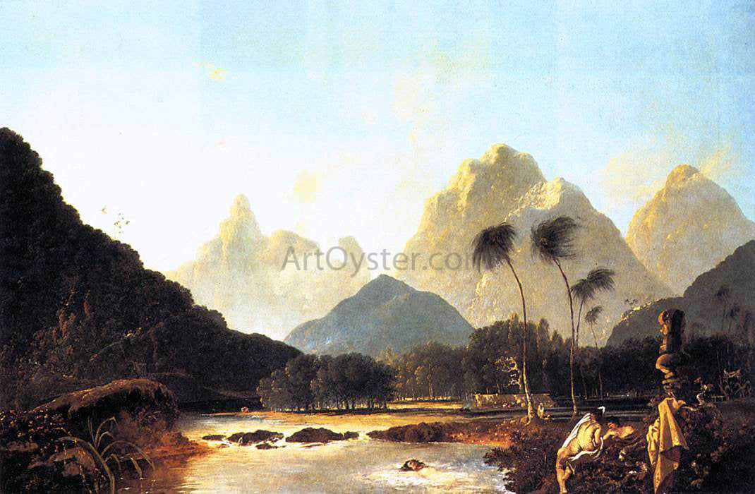  William Hodges Tahiti Revisited - Canvas Print