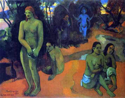  Paul Gauguin Te Papa Nave Nave (also known as Delectable Waters) - Canvas Print