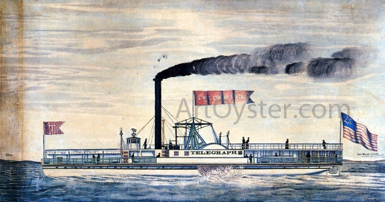  James Bard Telegraph - Canvas Print