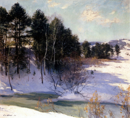 Willard Leroy Metcalf Thawing Brook - Canvas Print