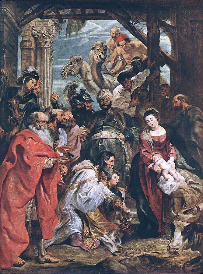  Peter Paul Rubens The Adoration of the Magi - Canvas Print