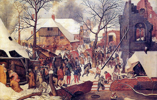  The Younger Pieter Bruegel The Adoration of the Magi in the Snow - Canvas Print