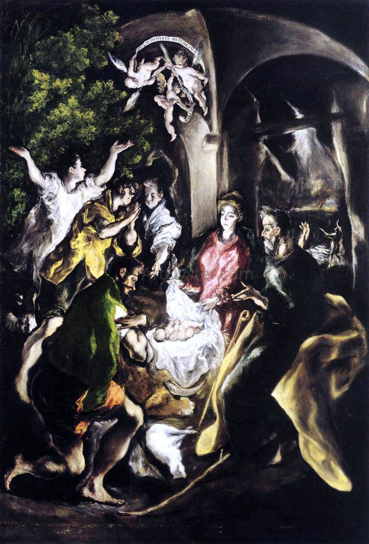  El Greco The Adoration of the Shepherds - Canvas Print