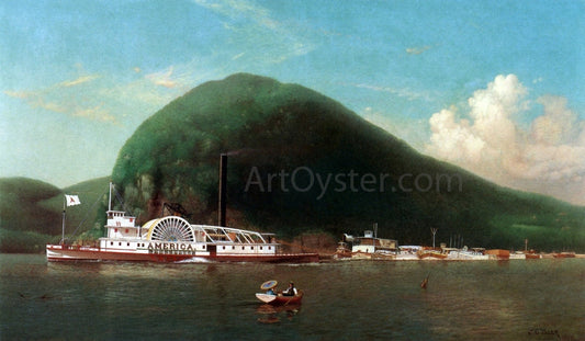  James Gale Tyler The American and the Coquette at Storm King on the Hudson - Canvas Print