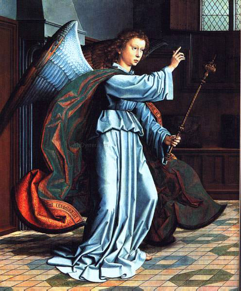  Gerard David The Annunciation - Canvas Print