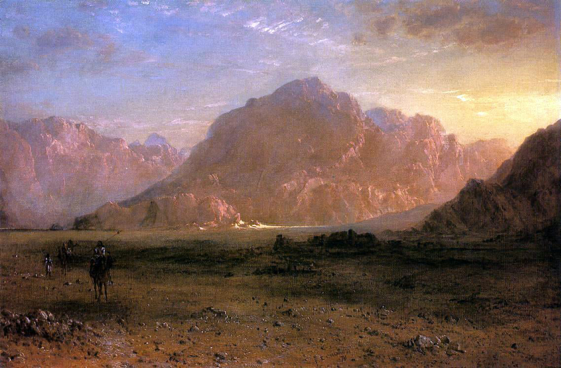  Frederic Edwin Church The Arabian Desert - Canvas Print