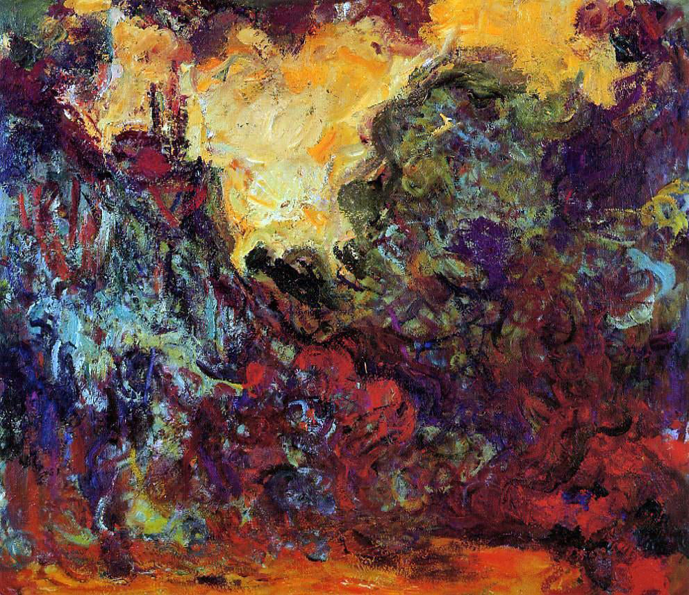 Claude Oscar Monet The Artist's House, View from the Rose Garden - Canvas Print