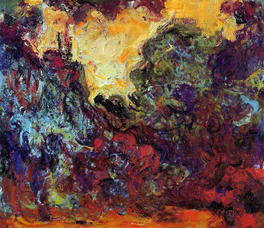  Claude Oscar Monet The Artist's House, View from the Rose Garden - Canvas Print