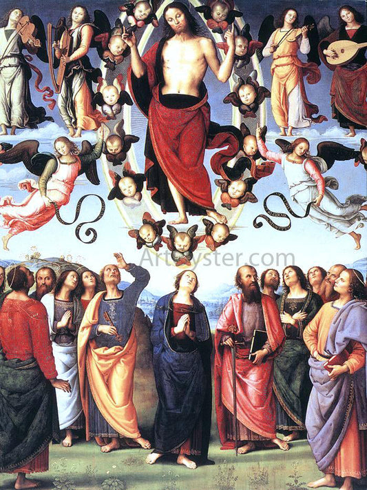  Pietro Perugino The Ascension of Christ - Canvas Print