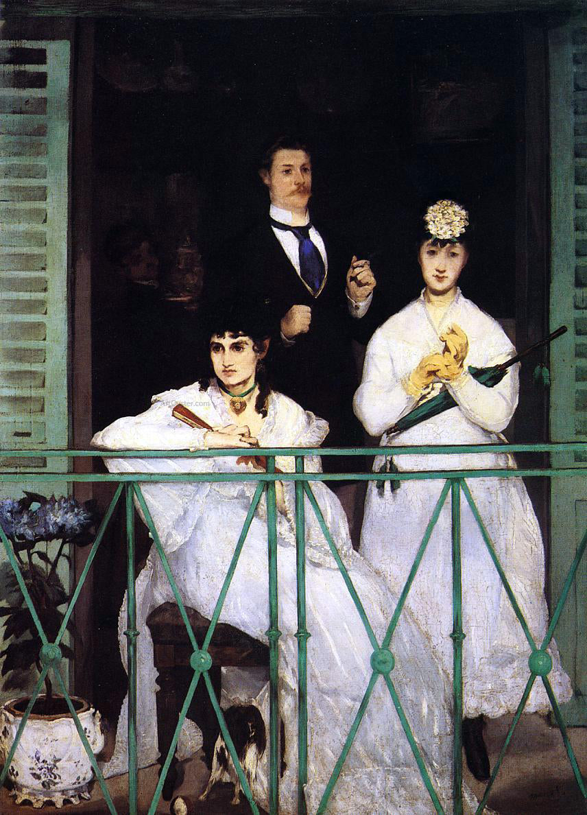  Edouard Manet The Balcony - Canvas Print