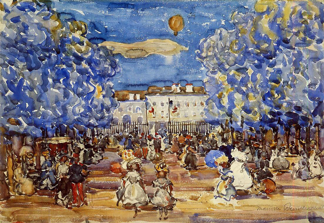  Maurice Prendergast The Balloon - Canvas Print