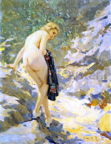  Robert Lewis Reid Bather - Canvas Print