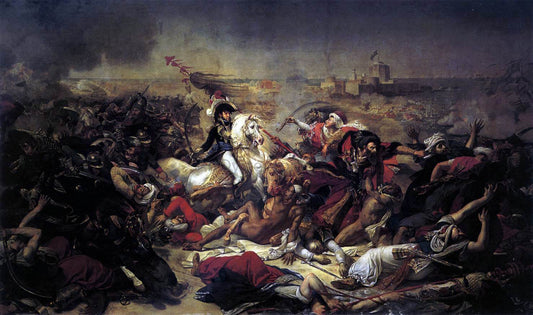  Antoine-Jean Gros The Battle of Abukir - Canvas Print