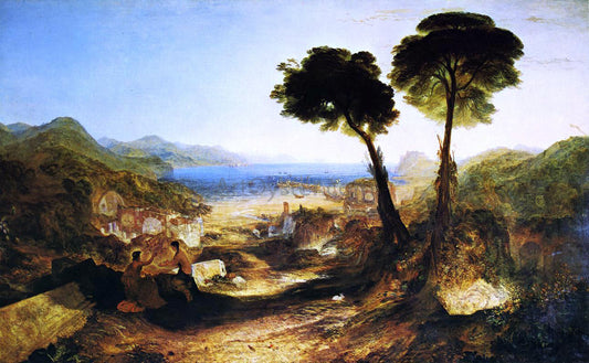  Joseph William Turner The Bay of Baiae, with Apollo and the Sibyl - Canvas Print