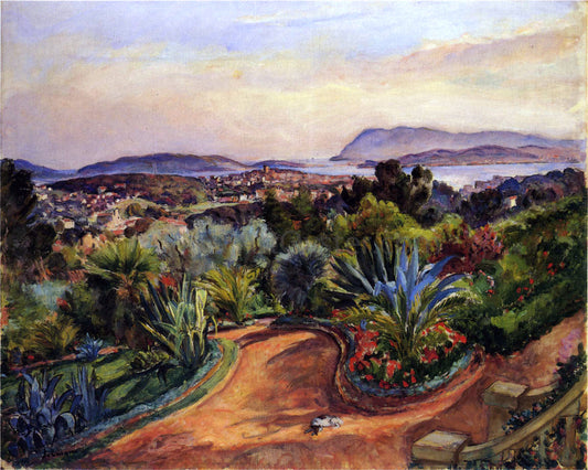  Henri Lebasque The Bay of Toulon - Canvas Print