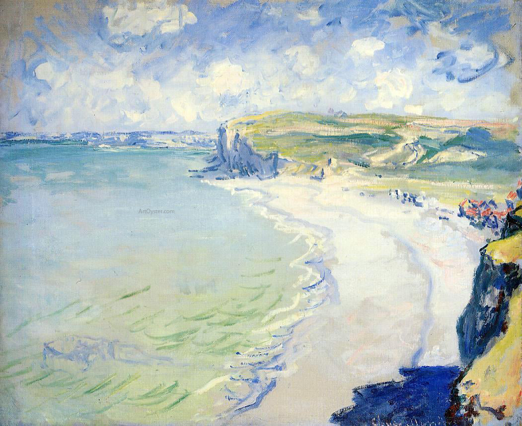  Claude Oscar Monet The Beach at Pourville - Canvas Print