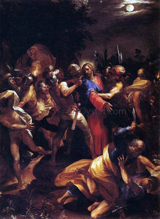  Giuseppe Cesari The Betrayal of Christ - Canvas Print