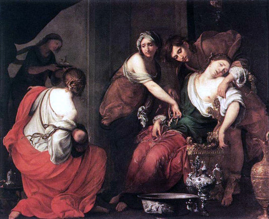  Francesco Furini The Birth of Rachel - Canvas Print