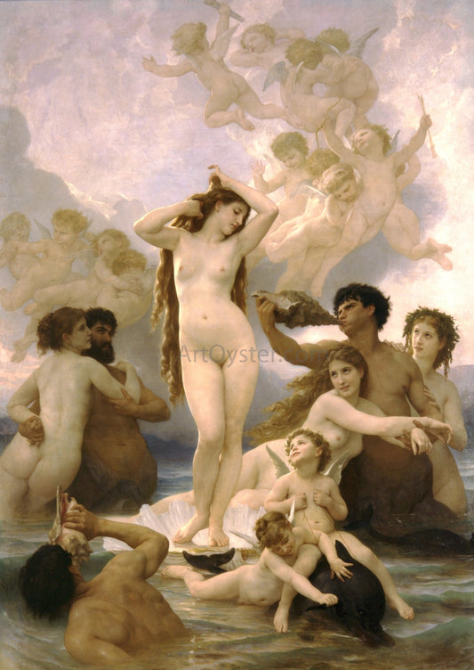  William Adolphe Bouguereau The Birth of Venus - Canvas Print