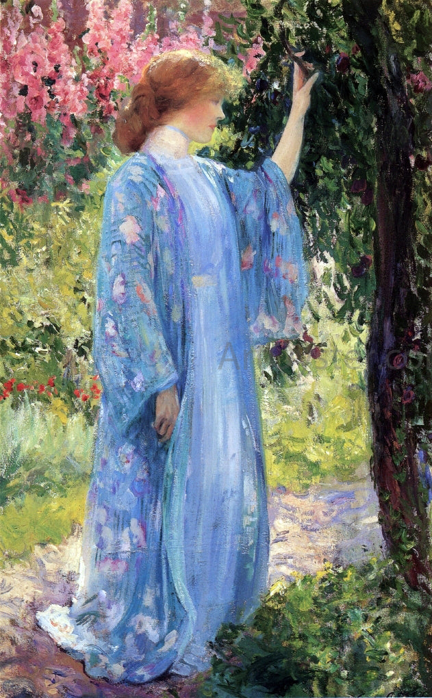  Guy Orlando Rose The Blue Kimono - Canvas Print
