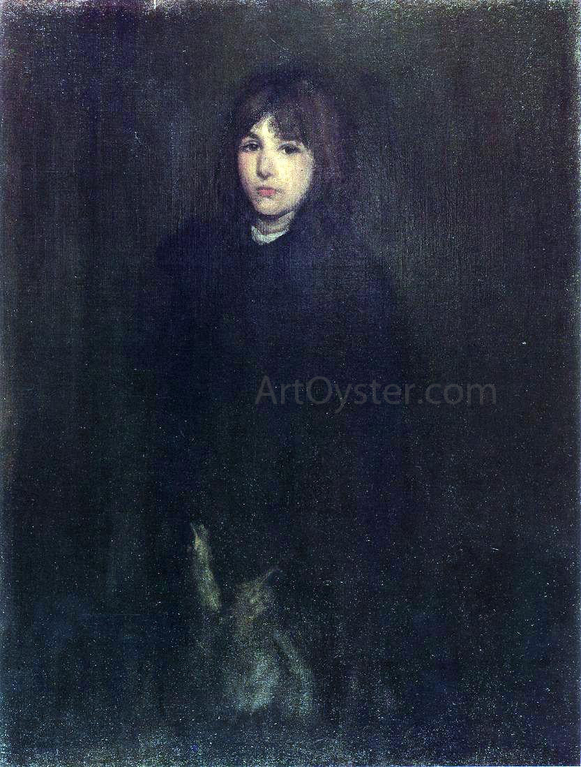  James McNeill Whistler The Boy in a Cloak - Canvas Print