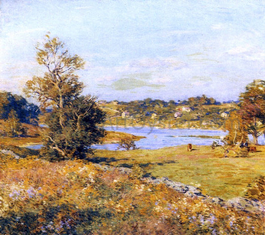  Willard Leroy Metcalf The Breath of Autumn (Waterford, Connecticut) - Canvas Print