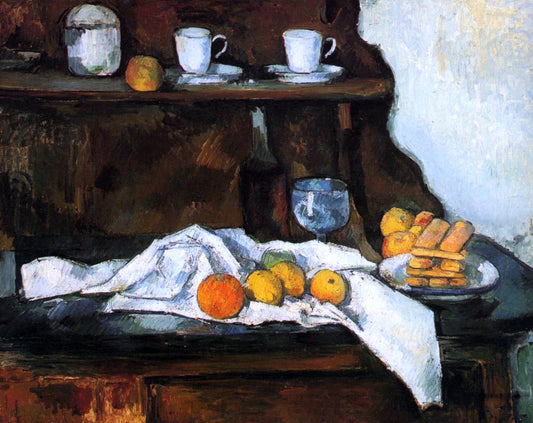  Paul Cezanne The Buffet - Canvas Print