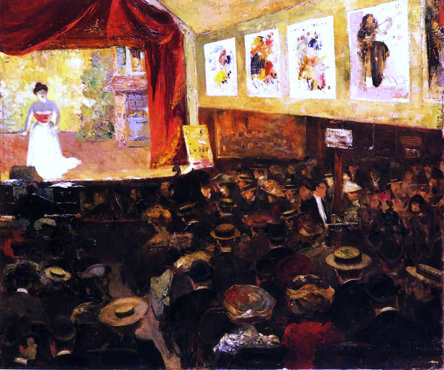  Louis Abel-Truchet The Cafe-Concert - Canvas Print