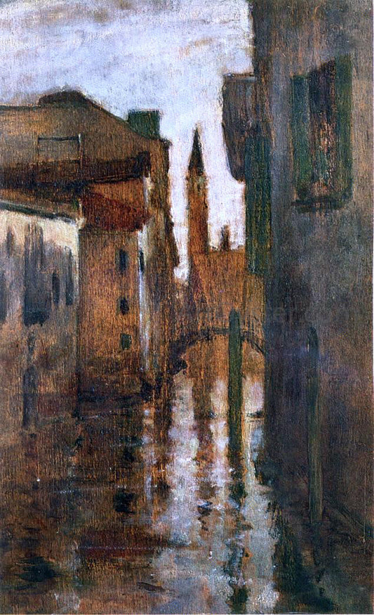  John Twachtman The Campanile, Late Afternoon - Canvas Print