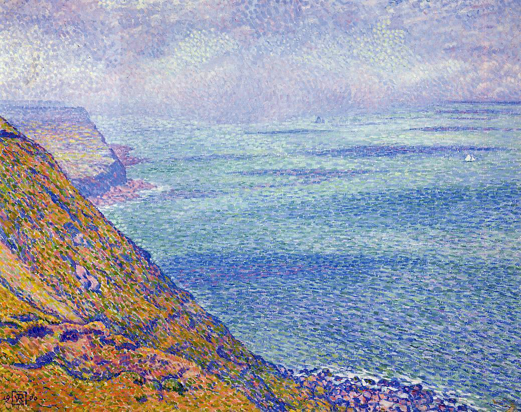  Theo Van Rysselberghe The Cap Gris Nez, Foggy Weather - Canvas Print