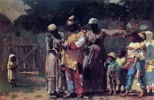 Winslow Homer The Carnival (also known as Dressing for the Carnival) - Canvas Print