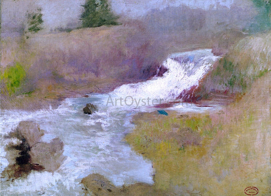  John Twachtman The Cascade in Spring - Canvas Print