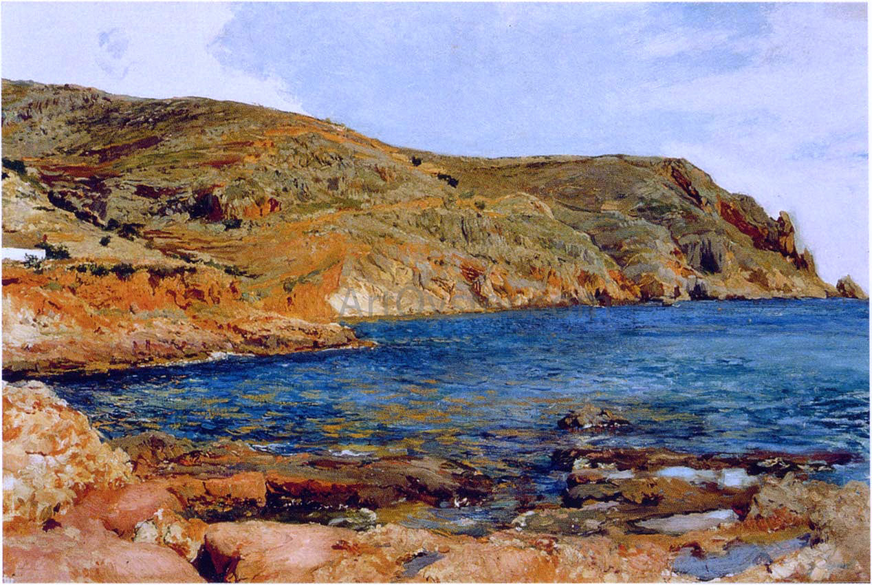  Joaquin Sorolla Y Bastida The Cave at San Javea - Canvas Print
