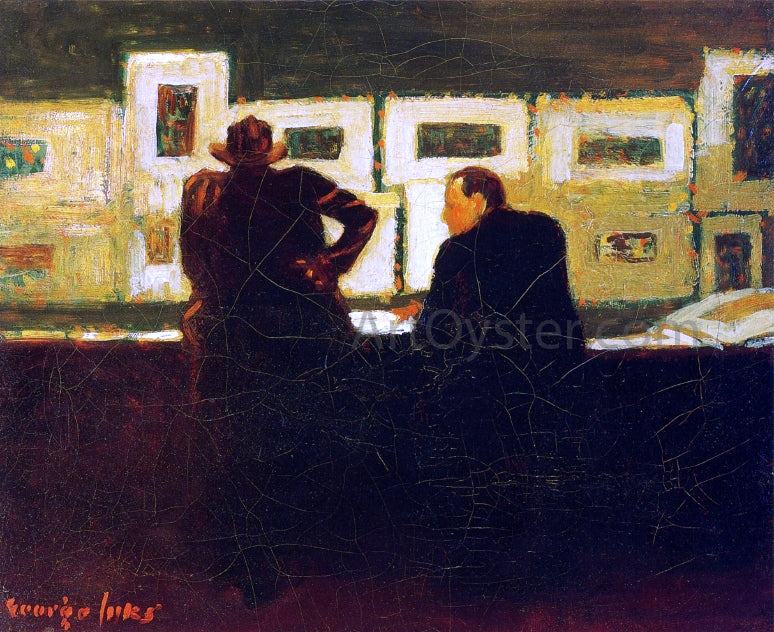  George Luks The Chapman Gallery - Canvas Print