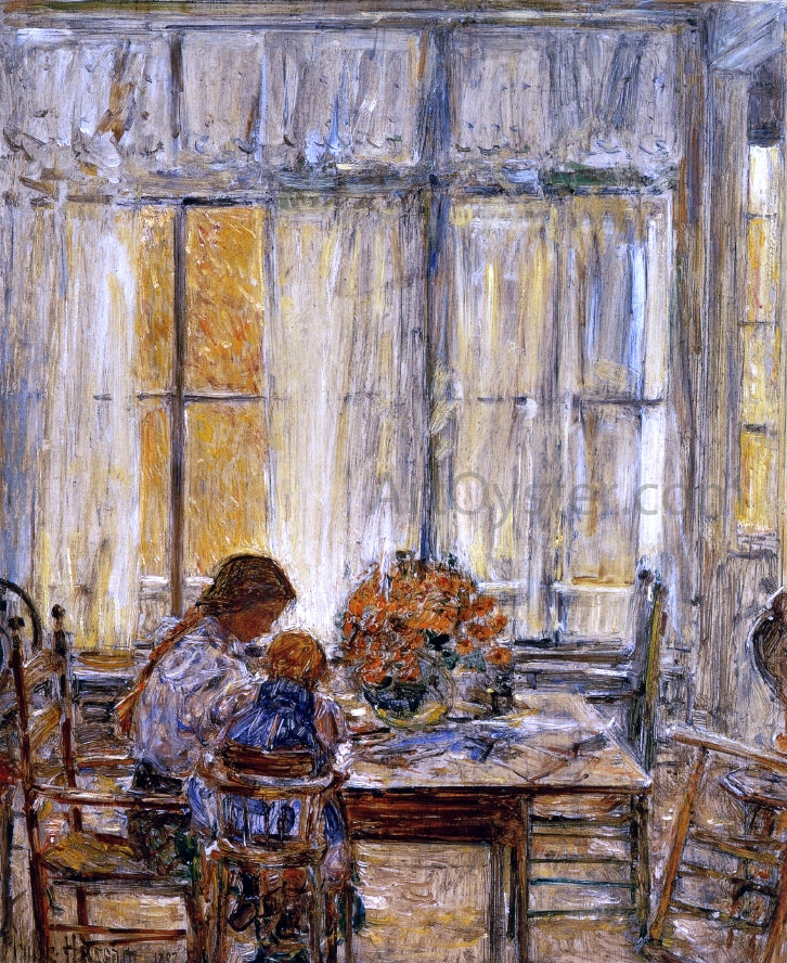  Frederick Childe Hassam The Children - Canvas Print