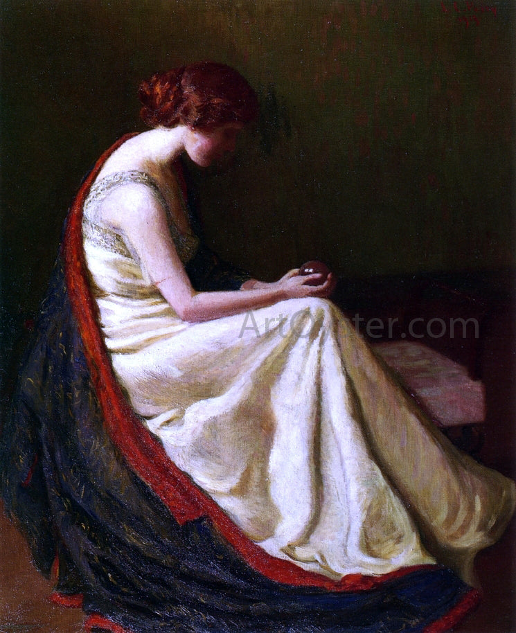  Lilla Cabot Perry The Chrystal Gazer - Canvas Print