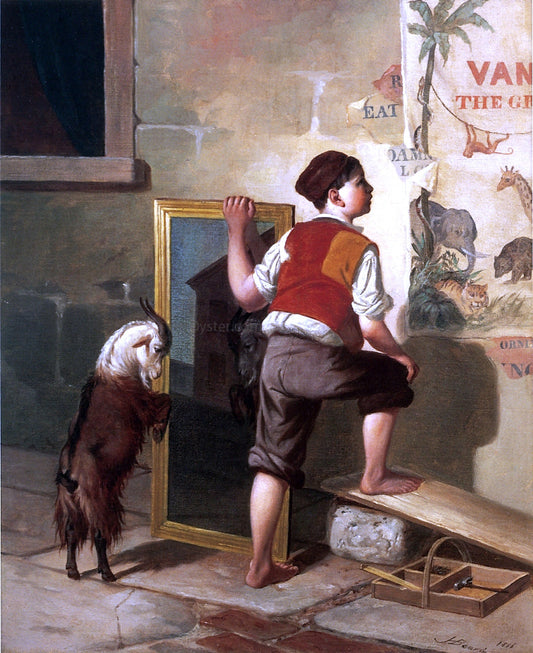  James Henry Beard The Circus Announcement - Canvas Print