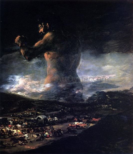  Francisco Jose de Goya Y Lucientes The Colossus - Canvas Print