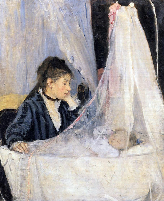  Berthe Morisot The Cradle - Canvas Print