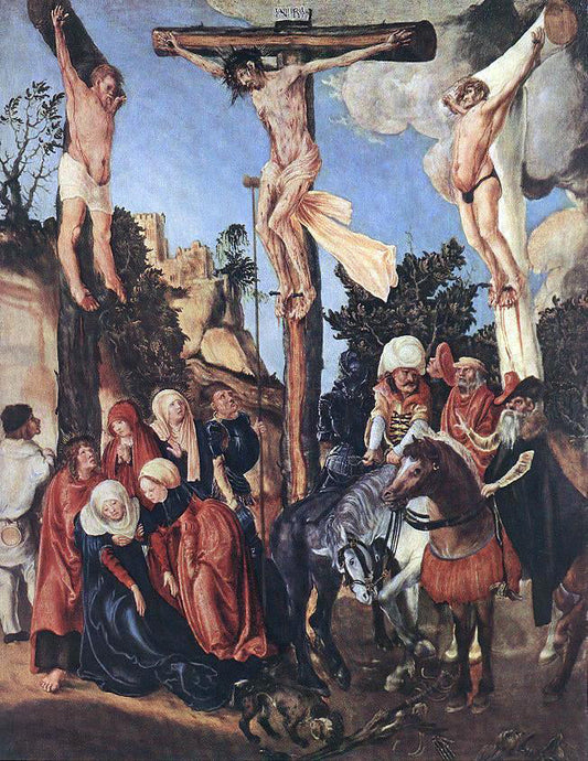  The Elder Lucas Cranach The Crucifixion - Canvas Print