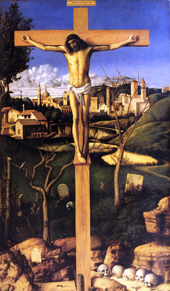  Giovanni Bellini The Crucifixion - Canvas Print