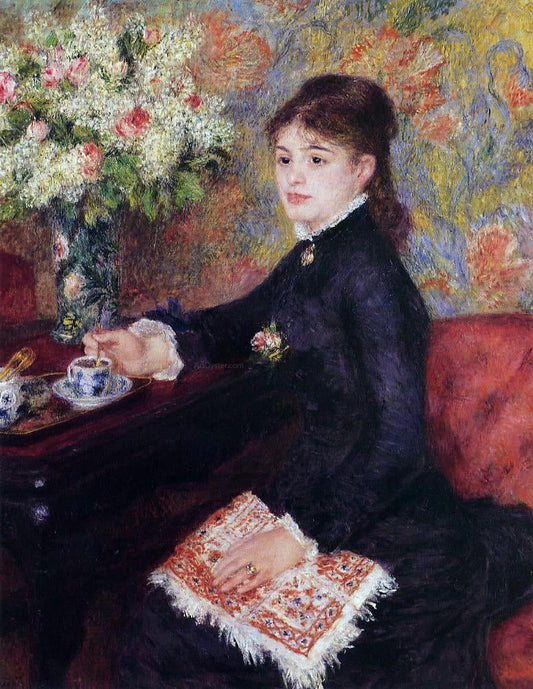  Pierre Auguste Renoir The Cup of Chocolate - Canvas Print