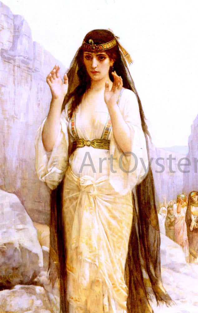  Alexandre Cabanel The Daughter of Jephthah - Canvas Print