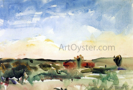  Charles Webster Hawthorne The Desert - Canvas Print